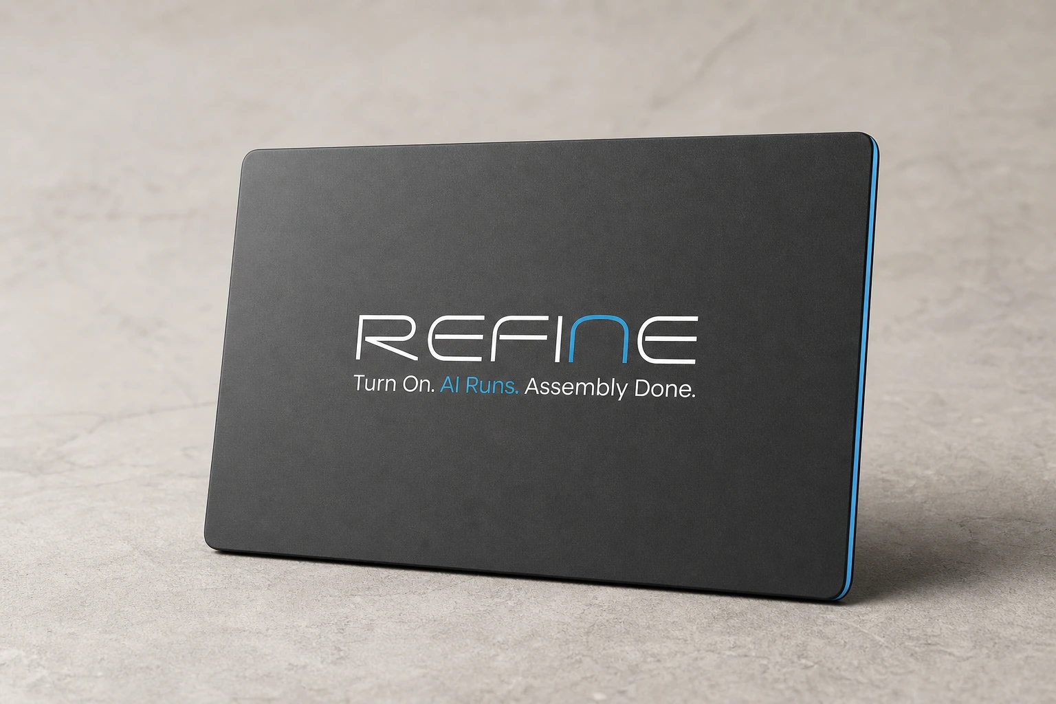 יישום המיתוג של חברת Refine